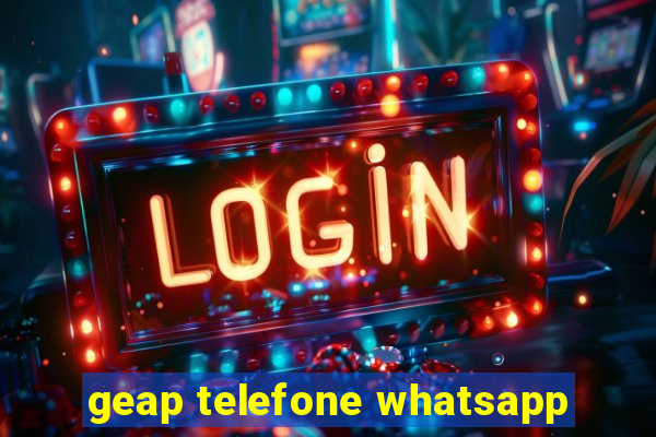 geap telefone whatsapp